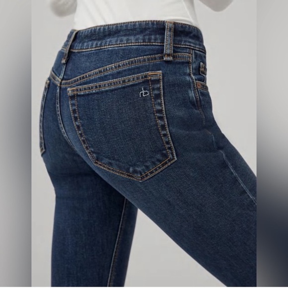 Rag & Bone Kinsley Low-Rise Flare Jeans Size 23 - Picture 2 of 14